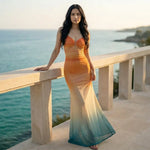 Sunset On Beach Dress